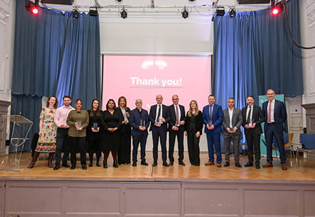 Berkeley Foundation, partner, team awards photo