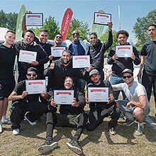 IAN WRIGHT ATTENDS STREET ELITE FESTIVAL