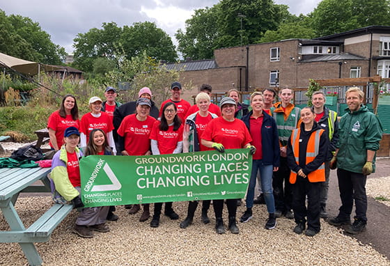 Berkeley colleagues volunteering hours