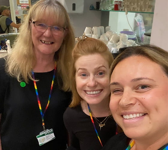 Berkeley colleagues volunteering hours