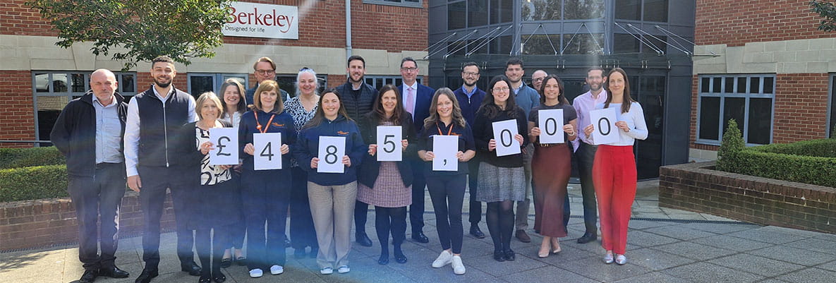 An image of the people from Foundation and Ellenor holding numbers