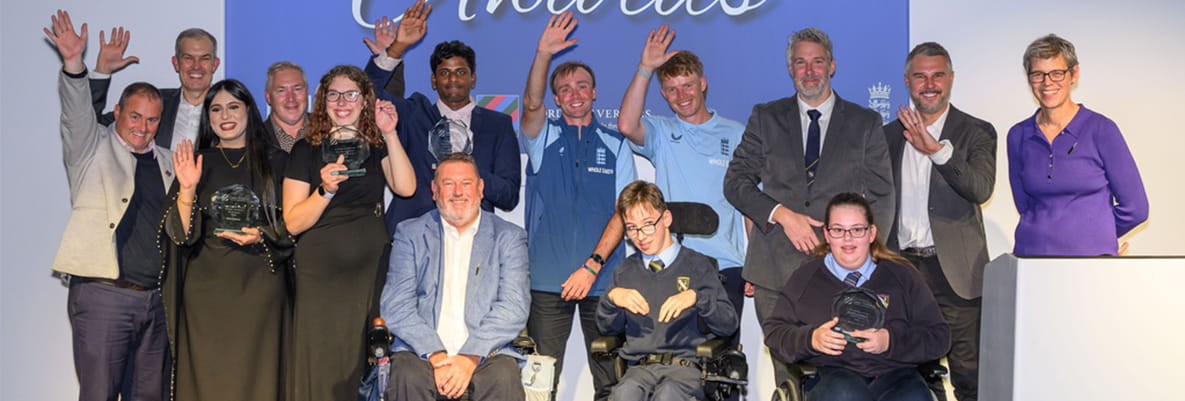 Group photo of Berkeley Foundation and Lord's Taverners members.