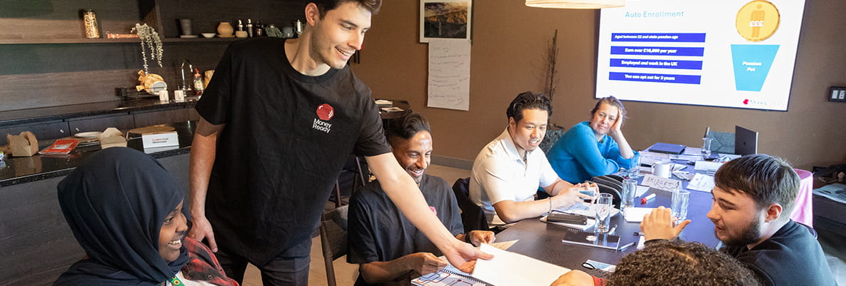 Berkeley Foundation, Money Ready partnership, team photo