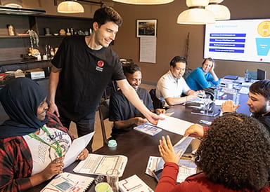 Berkeley Foundation, Money Ready partnership, team photo