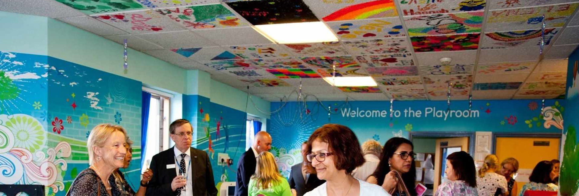 Helps Fund News Playroom At Ashford and St Peter's Hospital