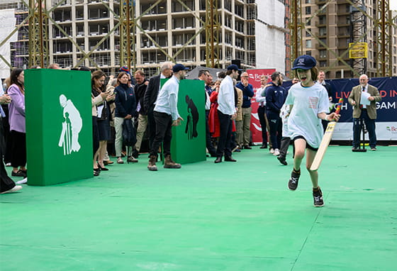 An image of the Super 1's Cricket Match at Oval Village