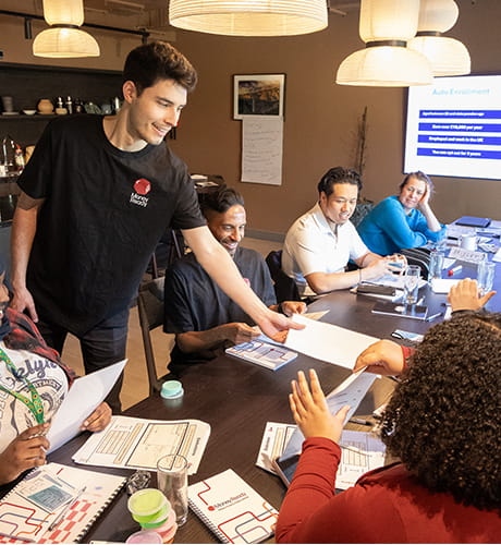 Berkeley Foundation partner, Money Ready presentation