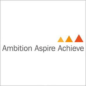 Ambition Aspire Achieve logo