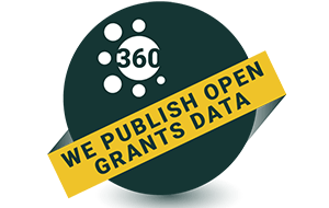 An image of the 360 Giving Logo