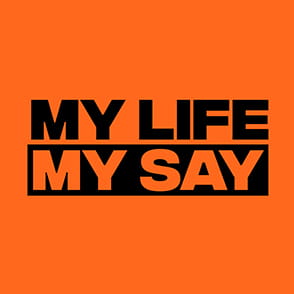 My Life My Say logo