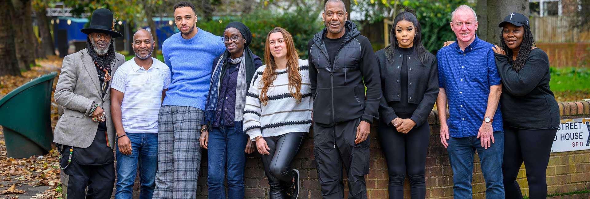 Group at Your Story posing for a group photo